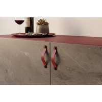 Möbelgriff Weinrot, Ledergriff Bordeaux Rot, Griffe Für Küche, Schrankgriffe Aus Leder, Küchengriffe Hohe Deutsche Qualität, Handmad Möbelgriff Weinrot, Ledergriff Bordeaux Rot, Griffe Für Küche, Schrankgriffe Aus Leder, Küchengriffe Hohe Deutsche Qualität, Handmad von Pipesathome
