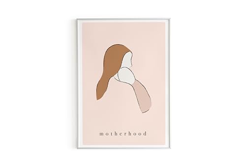 Piplet Paper Motherhood Poster A3 von Piplet Paper