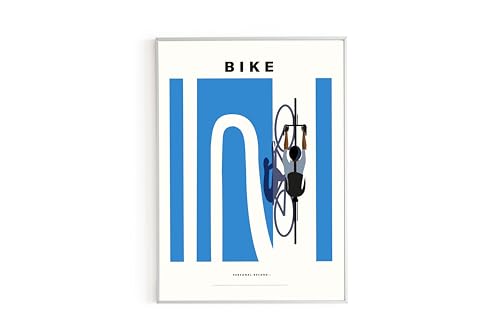 Piplet Paper Poster Bike A3 von Piplet Paper