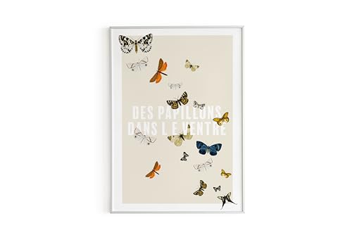 Piplet Paper Poster Schmetterlinge A3 von Piplet Paper