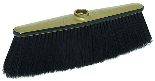 Pippo Federbesen Gold ohne Stiel, Gummi, schwarz/goldfarben, dimensione 31 x 9,5 cm von Pippo