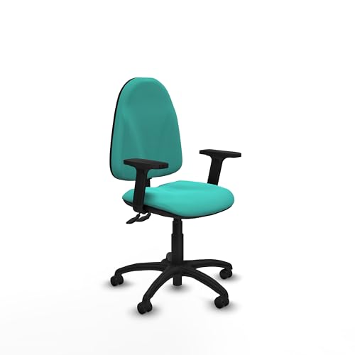 Piqueras y Crespo Algarra Studiostuhl, modern und praktisch, mit höhenverstellbarer Rückenlehne und 2D-Armlehnen, ideal für Damen am Schreibtisch oder technischem Zeichentisch. von Piqueras y Crespo