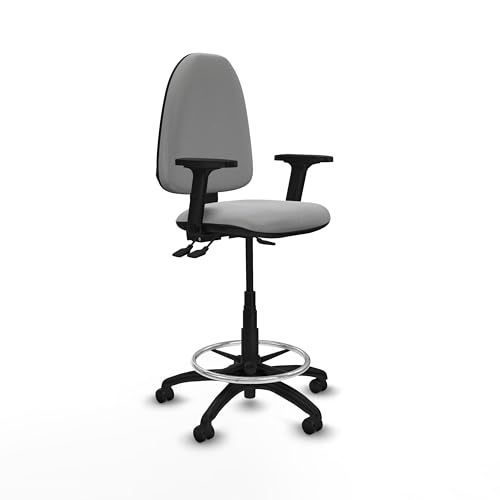 Piqueras y Crespo Aýna Hocker: Ergonomischer Bürostuhl mit höhenverstellbarer Rückenlehne, 2D-Armlehnen und Asincro-Mechanismus von Piqueras y Crespo