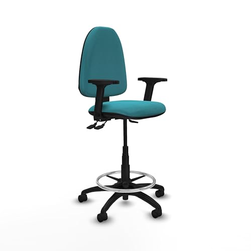 Piqueras y Crespo Aýna Hocker: Hohe Bürostühle und ergonomischer Arbeitshocker mit höhenverstellbarer Rückenlehne, 2D-Armlehnen und Asincro-Mechanismus Piqueras y Crespo Aýna Hocker: Hohe Bürostühle und ergonomischer Arbeitshocker mit höhenverstellbarer Rückenlehne, 2D-Armlehnen und Asincro-Mechanismus von Piqueras y Crespo