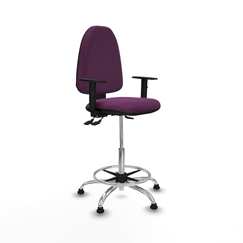 Piqueras y Crespo Aýna Hocker: ideal für 8 Stunden Betrieb, mit höhenverstellbarer Rückenlehne, 1D-Armlehnen und Asincro-Mechanismus, Arbeitshocker und Hocker, Rollen Piqueras y Crespo Aýna Hocker: ideal für 8 Stunden Betrieb, mit höhenverstellbarer Rückenlehne, 1D-Armlehnen und Asincro-Mechanismus, Arbeitshocker und Hocker, Rollen von Piqueras y Crespo