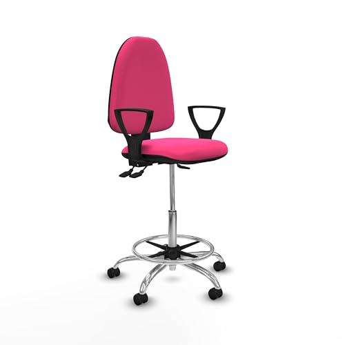 Piqueras y Crespo Aýna Idealer Arbeitshocker mit höhenverstellbarer Rückenlehne, festen Armen und Asincro-Mechanismus, belastbar bis 100 kg Piqueras y Crespo Aýna Idealer Arbeitshocker mit höhenverstellbarer Rückenlehne, festen Armen und Asincro-Mechanismus, belastbar bis 100 kg von Piqueras y Crespo