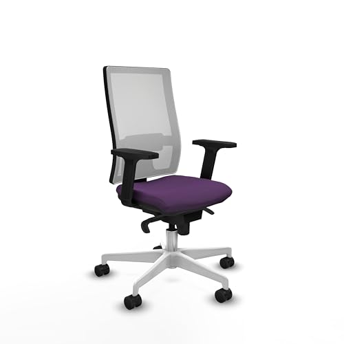 Piqueras y Crespo - Beste ergonomische Stühle zum Studium von Horna, Betrieb mit 2D-Armen, Synchronmechanik in 5 Positionen, ohne Kopfteil, 1D-Lendenwirbelstütze und verstellbare Rückenlehne. von Piqueras y Crespo