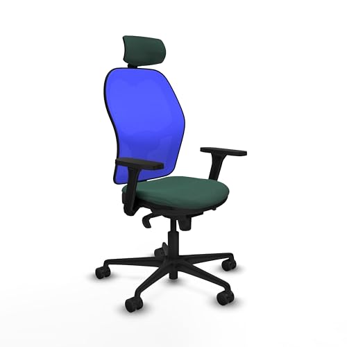 Piqueras y Crespo Bürostuhl mit Fußstütze, Bürostuhlrollen, 3D-Armlehnen, feste Rückenlehne, 2D-Kopf, 1D Lendenwirbelstütze, 5-fach synchronisierter Mechanismus, 120 kg, 24 Stunden Piqueras y Crespo Bürostuhl mit Fußstütze, Bürostuhlrollen, 3D-Armlehnen, feste Rückenlehne, 2D-Kopf, 1D Lendenwirbelstütze, 5-fach synchronisierter Mechanismus, 120 kg, 24 Stunden von Piqueras y Crespo