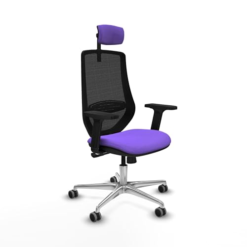 Piqueras y Crespo Bürostuhl mit Rollen, zusammenklappbar und ergonomisch, ideal für Arbeitszimmer und Schreibtisch aus Holz, belastbar bis 120 kg, mit 2D-Armen und Synchronmechanik in 4 Positionen Piqueras y Crespo Bürostuhl mit Rollen, zusammenklappbar und ergonomisch, ideal für Arbeitszimmer und Schreibtisch aus Holz, belastbar bis 120 kg, mit 2D-Armen und Synchronmechanik in 4 Positionen von Piqueras y Crespo