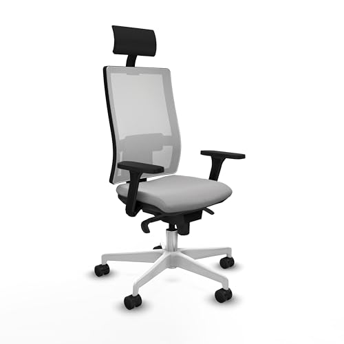 Piqueras y Crespo - Bürostuhl mit anatomischer Rückenlehne, 3D-Armlehnen, festem Kopf, 1D Lendenwirbelstütze und 5-fach Synchronmechanik Piqueras y Crespo - Bürostuhl mit anatomischer Rückenlehne, 3D-Armlehnen, festem Kopf, 1D Lendenwirbelstütze und 5-fach Synchronmechanik von Piqueras y Crespo