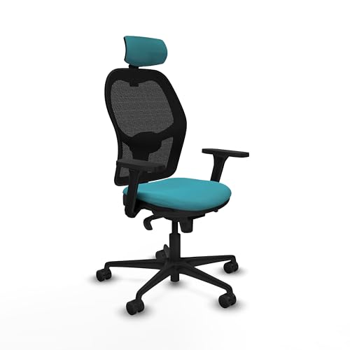 Piqueras y Crespo Chorquera Stuhl mit Rollen für Schreibtischstuhl, Fußstütze, feste Rückenlehne und 3D-Armlehnen in attraktiver Farbe, ideal für den Einsatz von 24 Stunden und maximales Gewicht von Piqueras y Crespo Chorquera Stuhl mit Rollen für Schreibtischstuhl, Fußstütze, feste Rückenlehne und 3D-Armlehnen in attraktiver Farbe, ideal für den Einsatz von 24 Stunden und maximales Gewicht von von Piqueras y Crespo