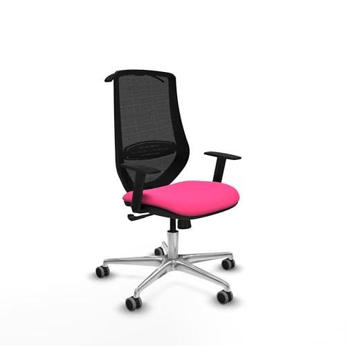 Piqueras y Crespo Ergonomischer Computerstuhl mit fester Rückenlehne, 1D-Arme, Lendenwirbelstütze 1D, Synchronmechanik 4 Positionen, Verwendung 8 Stunden, Maximalgewicht 120 kg Piqueras y Crespo Ergonomischer Computerstuhl mit fester Rückenlehne, 1D-Arme, Lendenwirbelstütze 1D, Synchronmechanik 4 Positionen, Verwendung 8 Stunden, Maximalgewicht 120 kg von Piqueras y Crespo
