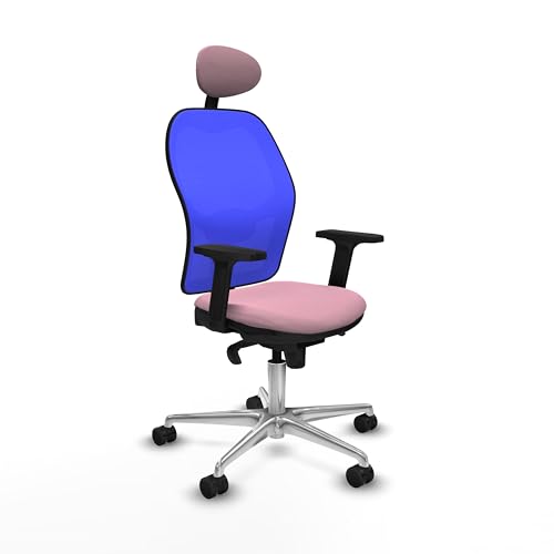 Piqueras y Crespo Ergonomischer Sekretär-Stuhl für 8-Stunden-Büro, mit fester Rückenlehne, fixiertem Kopf, 1D Lendenwirbelstütze und 2D-Arm, belastbar bis 120 kg Piqueras y Crespo Ergonomischer Sekretär-Stuhl für 8-Stunden-Büro, mit fester Rückenlehne, fixiertem Kopf, 1D Lendenwirbelstütze und 2D-Arm, belastbar bis 120 kg von Piqueras y Crespo