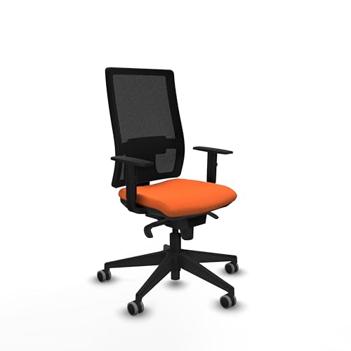 Piqueras y Crespo - Ergonomischer gepolsterter Bürostuhl, verstellbare Rückenlehne, 1D-Armlehnen, 1D Lendenwirbelstütze, 5-fach Synchronmechanik, modernes Design. Piqueras y Crespo - Ergonomischer gepolsterter Bürostuhl, verstellbare Rückenlehne, 1D-Armlehnen, 1D Lendenwirbelstütze, 5-fach Synchronmechanik, modernes Design. von Piqueras y Crespo