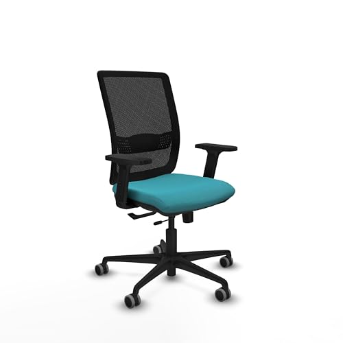 Piqueras y Crespo Haches ergonomischer Bürostuhl mit 2D-Armlehnen, Synchron-/Slack-Mechanismus, L1D-Unterstützung und fester Rückenlehne, ideal für 8 Stunden Nutzung und maximales Gewicht von 100 kg Piqueras y Crespo Haches ergonomischer Bürostuhl mit 2D-Armlehnen, Synchron-/Slack-Mechanismus, L1D-Unterstützung und fester Rückenlehne, ideal für 8 Stunden Nutzung und maximales Gewicht von 100 kg von Piqueras y Crespo