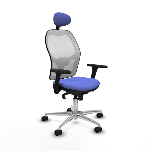 Piqueras y Crespo Heimarbeitsstuhl mit Fußstütze, fester Rückenlehne, festem Kopf, 1D-Lendenwirbelstütze, 3D-Arm und 5-Wege-Synchronmechanismus, ideal für Damen und Jugendliche Piqueras y Crespo Heimarbeitsstuhl mit Fußstütze, fester Rückenlehne, festem Kopf, 1D-Lendenwirbelstütze, 3D-Arm und 5-Wege-Synchronmechanismus, ideal für Damen und Jugendliche von Piqueras y Crespo