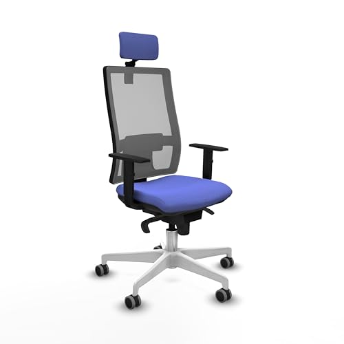 Piqueras y Crespo Horna Stuhl mit 1D-Armen, höhenverstellbare Rückenlehne, 2D-Kopfteil und Lendenwirbelstütze in attraktiver Farbe, ideal für den Schreibtisch für Damen Piqueras y Crespo Horna Stuhl mit 1D-Armen, höhenverstellbare Rückenlehne, 2D-Kopfteil und Lendenwirbelstütze in attraktiver Farbe, ideal für den Schreibtisch für Damen von Piqueras y Crespo