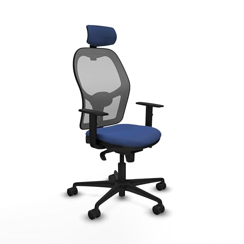 Piqueras y Crespo JORQUERA Bürostuhl mit Fester Rückenlehne, 2D Kopfteil, 1D Lendenwirbelstütze, 1D Arme, Synchronmechanik 5 Positionen, 120 kg, 24 Stunden Nutzung, Ideal für Schreibtisch Piqueras y Crespo JORQUERA Bürostuhl mit Fester Rückenlehne, 2D Kopfteil, 1D Lendenwirbelstütze, 1D Arme, Synchronmechanik 5 Positionen, 120 kg, 24 Stunden Nutzung, Ideal für Schreibtisch von Piqueras y Crespo