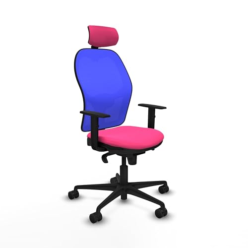 Piqueras y Crespo Jorquera Home Office Stuhl mit Rollen, Standard und zertifiziert, mit fester Rückenlehne, 2D-Kopf, 1D Lendenwirbelstütze und 1D-Arm in Farbe Piqueras y Crespo Jorquera Home Office Stuhl mit Rollen, Standard und zertifiziert, mit fester Rückenlehne, 2D-Kopf, 1D Lendenwirbelstütze und 1D-Arm in Farbe von Piqueras y Crespo