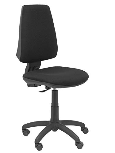 Piqueras y Crespo Silla Elche CP Bali Negro Ergonomischer Bürostuhl, Stoff, Multicolour, 47x46x108 cm von Piqueras y Crespo