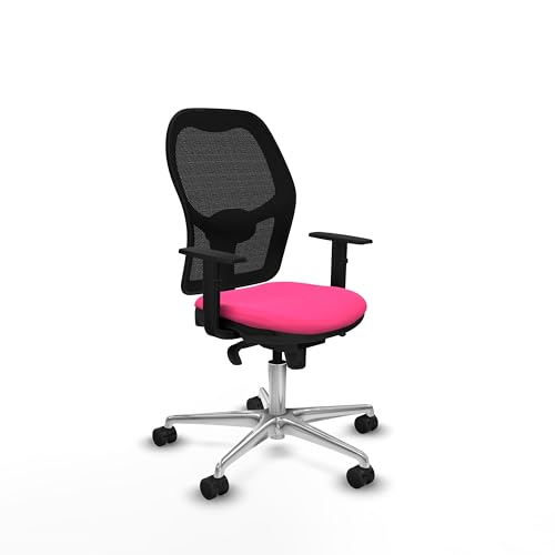 Piqueras y Crespo Studienstuhl: Der Studienstuhl mit fester Rückenlehne, 1D-Lendenwirbelstütze, 1D-Armlehnen und einem ergonomischen Design, ideal für 8 Stunden Verwendung, hält bis zu 120 kg in von Piqueras y Crespo