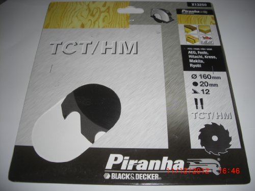 Piranha Disco TCT 160 x 20 mm 120 Dentes von Piranha