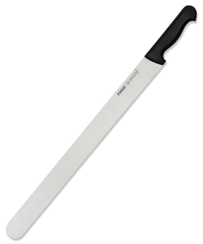 Pirge Ecco Dönermesser 55 cm Schwarz Harter Stahl - Aufschnittmesser - Schärfstes Döner Langmesser - Fleischmesser - BBQ Messer - Edelstahl Profi Küchenmesser - Ergonomisches Griffdesign Pirge Ecco Dönermesser 55 cm Schwarz Harter Stahl - Aufschnittmesser - Schärfstes Döner Langmesser - Fleischmesser - BBQ Messer - Edelstahl Profi Küchenmesser - Ergonomisches Griffdesign von Pirge