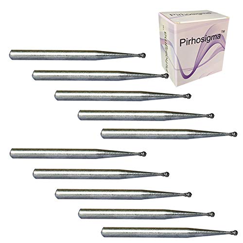 Pirhosigma 10 Stück Diamant-Gravierspitze Bit Schnitzkopf zum der Spitze elektrischer Mikro-Gravierstift Carve Gravierwerkzeug von Pirhosigma