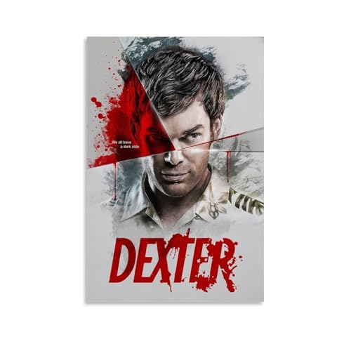 Dexter Poster, Comedy-TV-Serie, Retro, Vintage, Musikposter für Zimmer, ästhetische Leinwand, Wandkunst, Schlafzimmerdekoration, 30 x 45 cm Dexter Poster, Comedy-TV-Serie, Retro, Vintage, Musikposter für Zimmer, ästhetische Leinwand, Wandkunst, Schlafzimmerdekoration, 30 x 45 cm von Pisaoue
