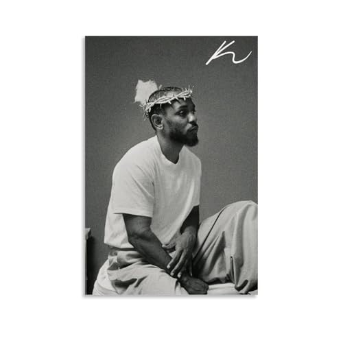 Kendrick Poster Lamar Rapper Musik Retro Vintage Cover Musikposter für Zimmer Ästhetische Leinwand Wandkunst Schlafzimmer Dekor 20 x 30 cm Kendrick Poster Lamar Rapper Musik Retro Vintage Cover Musikposter für Zimmer Ästhetische Leinwand Wandkunst Schlafzimmer Dekor 20 x 30 cm von Pisaoue