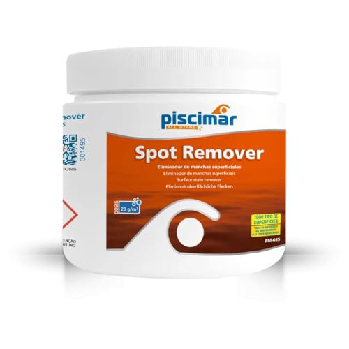 PM-665 Spot Remover: Entfernt Flecken auf Wänden, Boden und Pool-Leiter. Flasche 0,7 kg. von Piscimar