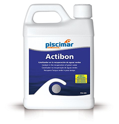 Piscimar PM-420 Actibon: Katalysator und Chlor/Brom / Sauerstoff-Booster für die Rückgewinnung von grünem Wasser. Flasche 0,7 kg. von Piscimar
