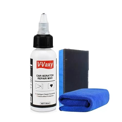 Pisheng Ultimativer Lackauffrischer, Auto-Kratzer-Entferner-Reparaturset, Autolack-Kratzer-Reparatur-Polierwachs (2set) von Pisheng