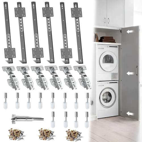 Pisman Pocket Door Slides 61.0 cm 6 PCS and Hardware for Inset and Cabinet Door, Disappearing and Hidden The Slides and The Hinges. Pisman Pocket Door Slides 61.0 cm 6 PCS and Hardware for Inset and Cabinet Door, Disappearing and Hidden The Slides and The Hinges. von Pisman