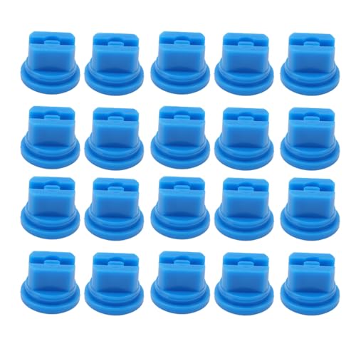 Pissente 110 Grad Flat Lüftersprühspitze, 0,15-0,6 Mm Porengröße, Plastikdüse für Landwirtschaftliche Sprühgerät, Anlagenschutzmaschine mit Breiter Abdeckungsfläche (03) von Pissente