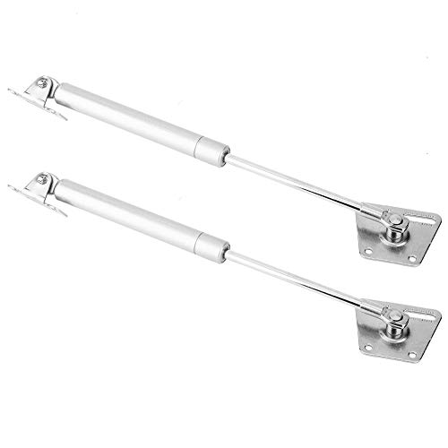 Pissente 2STK 100N Gasdruckfeder Gasdruckdämpfer Pneumatische Hubstütze Möbel Schrank Klappe Auf Tür mit Kupferkolben Sauerstoffinjektion für Schränke Kleiderschränke Wandschränke (Eisenkopf) von Pissente