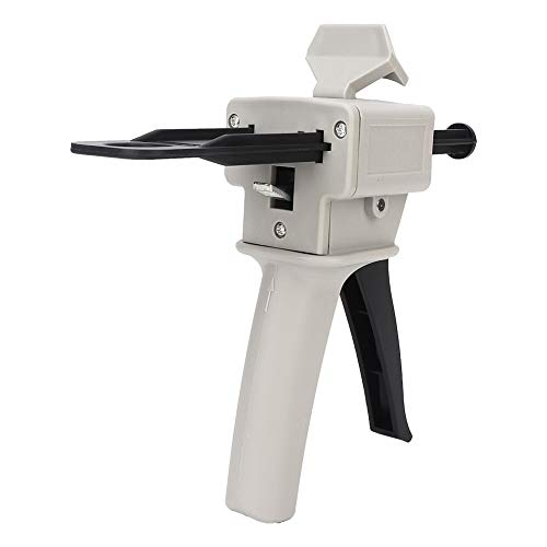 Pissente 50 Ml AB-Kleberpistole, Klebstoff Applikator-Werkzeug 1: 1 und 2: 1 Mischgriff mit Hochfestem Kunststoffmaterial Glatt Leicht zu Bedienend zu verwenden. von Pissente