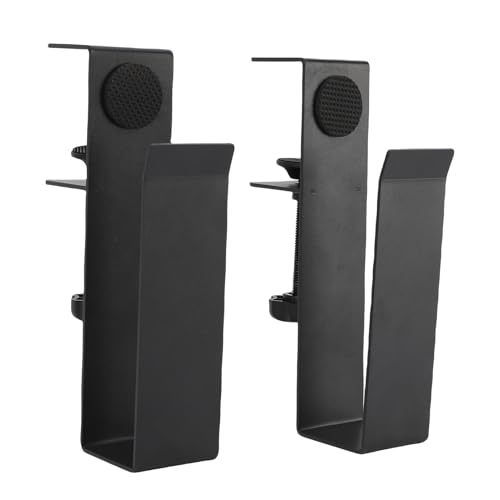 Pissente Einstellbarer Laptophalter, Mount Desk Side Organizer für Laptop -Aufbewahrung mit Hängenden Klemme zu Hause oder Im Büro von Pissente