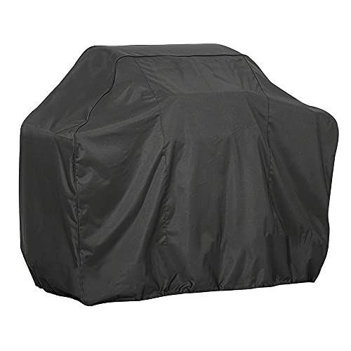 Pissente Grillabdeckung BBQ Grillabdeckung Heavy Duty 210d Oxford Fabric Rip Verstellbarer Kordel mit Leichtem Tragbarem Design für Gaskohle -Elektrogrills (S) von Pissente