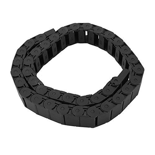 Pissente Nylon -Kabel -Träger -Dragkette, 1 Meter Drahtkabelsträger -Dragkette mit Verstärkter Hochdruck -Zuglastflammeinhemmzug für Gravurmaschinen -CNC -Geräte von Pissente