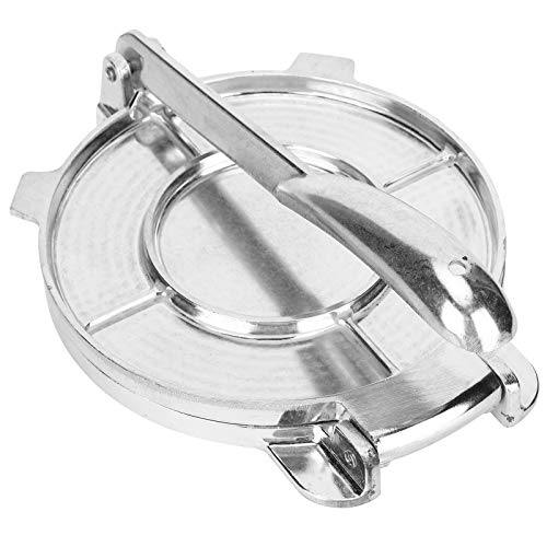 Tortilla Press Maker, Aluminiumlegierung Tortilla Press Quesadilla Roti Maker DIY Faltbares Tortilla Press Tool Antihaft-Tortilla Pie Maker Backgeschirr Tortilla Press Maker, Aluminiumlegierung Tortilla Press Quesadilla Roti Maker DIY Faltbares Tortilla Press Tool Antihaft-Tortilla Pie Maker Backgeschirr von Pissente