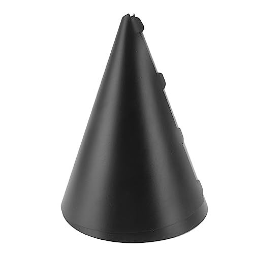 Wrap Around Sciuridae Baffle Blocker, Premium PVC-Material Texturierte Schwarz Pulverbeschichtete Kunststoffkonstruktion Einfache Installation für Sheepdog-Haken Hängendes von Pissente