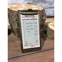 Menü-Klemmbrett-Scheck-Präsenter - Restaurant-Klemmbretter Rustikale Menübretter Rustikales Klemmbrett Scheckhalter Menü-Klemmbrett-Scheck-Präsenter - Restaurant-Klemmbretter Rustikale Menübretter Rustikales Klemmbrett Scheckhalter von PistolPetesSurvival
