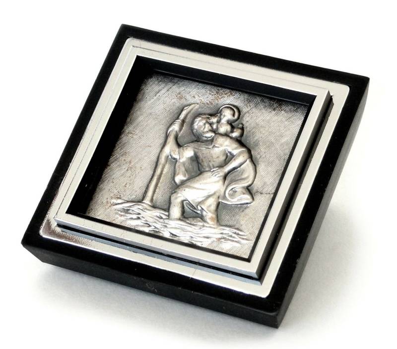 PistolaPeppers Bilderrahmen Heiliger Sankt Christophorus Plakette 4,5 cm St. Christopherus Halter PistolaPeppers Bilderrahmen Heiliger Sankt Christophorus Plakette 4,5 cm St. Christopherus Halter von PistolaPeppers