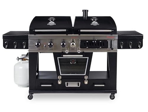 Pit Boss Memphis Ultimate, 4-in-1, Flüssiggas, Holzkohle, Smoker von PIT BOSS