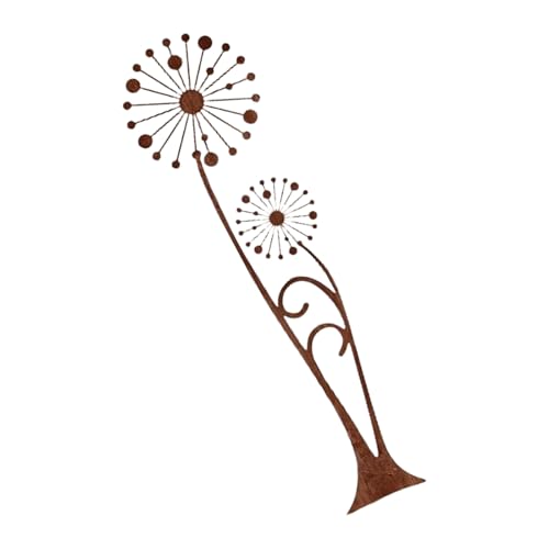 Eisen Löwenzahnpfahl Rostig Outdoor Pflanzenstecker Dekoratives Werkzeug für Garten Pflanze Rasen Blumenbeete Wetterbeständig Gartenzubehör Eisen Löwenzahnpfahl Rostig Outdoor Pflanzenstecker Dekoratives Werkzeug für Garten Pflanze Rasen Blumenbeete Wetterbeständig Gartenzubehör von Pitadue
