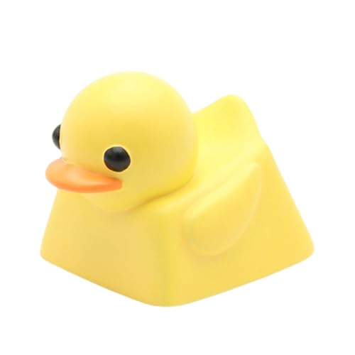 Lovely Duck ESC-Tastenkappe, Cartoon-Harz-Tastenkappen für mechanische Tastaturschalter, Tastenkappen, Design, 1 x lustige Tastaturdekoration Lovely Duck ESC-Tastenkappe, Cartoon-Harz-Tastenkappen für mechanische Tastaturschalter, Tastenkappen, Design, 1 x lustige Tastaturdekoration von Pitadue