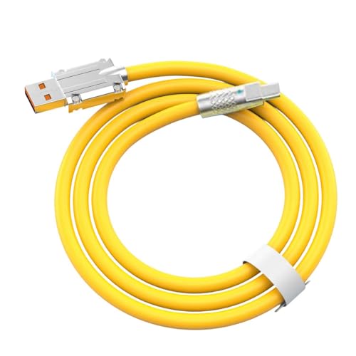 Pitadue 120W USB C Silikonkabel USB To C Typ Ladung Schnelles Ladekabel Austausch Für Telefonische Laptop Kamera Kabel Pitadue 120W USB C Silikonkabel USB To C Typ Ladung Schnelles Ladekabel Austausch Für Telefonische Laptop Kamera Kabel von Pitadue