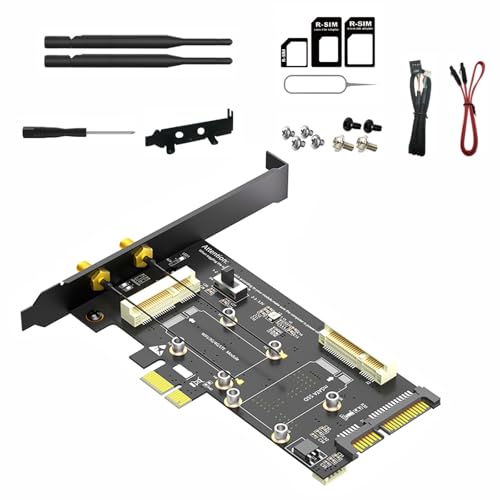 Pitadue 2 In 1 PCIe Zu MSATA SATA3 Adapterkarte Für Computerverbindung Und Expansione Effiziente Desktop Verbindungsadapter von Pitadue
