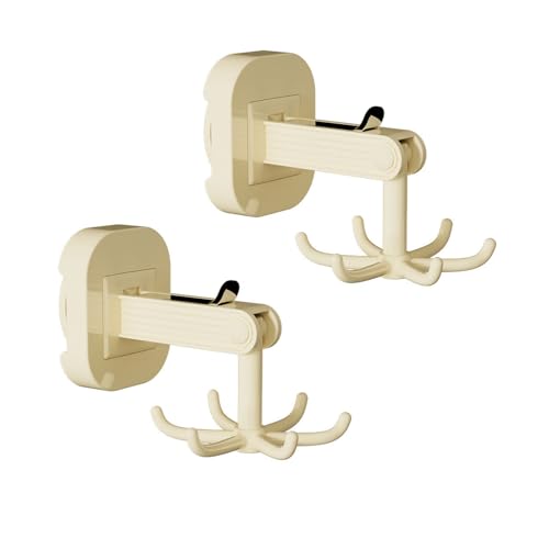 Pitadue 2 x Saugnäpfe mit 6 Klauen, drehbarer Haken, um 360 Grad drehbar, Aufhänger, Aufbewahrungsregal, drehbarer Haken zum Aufhängen von Kleidung, platzsparende Haken Pitadue 2 x Saugnäpfe mit 6 Klauen, drehbarer Haken, um 360 Grad drehbar, Aufhänger, Aufbewahrungsregal, drehbarer Haken zum Aufhängen von Kleidung, platzsparende Haken von Pitadue
